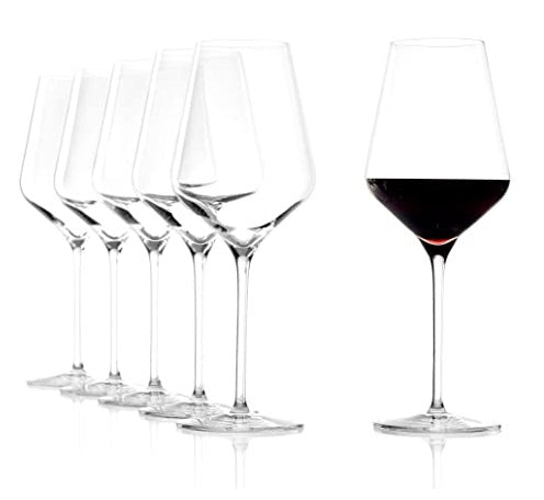 Copo de vinho tinto vidro cristal