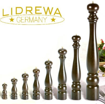 Moinho de pimenta em madeira - Lidrewa